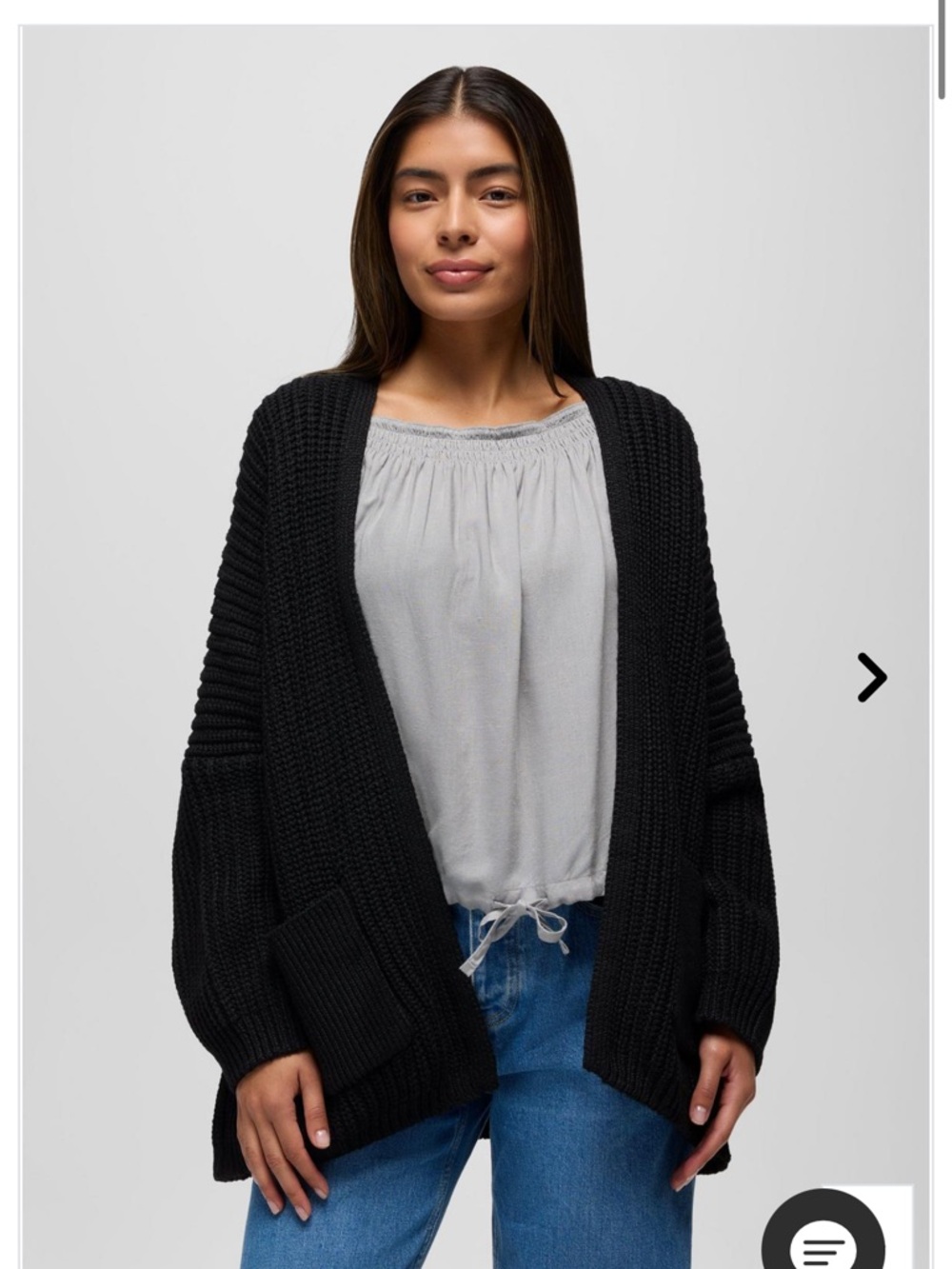 NWT PraNA Sunday River Long Cardigan